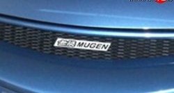 949 р. Эмблема (шильдик) решетки радиатора Mugen Mitsubishi Lancer 9 1-ый рестайлинг седан (2003-2005). Увеличить фотографию 2