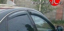 999 р. Комплект дефлекторов окон (ветровиков) 4 шт. (седан) Russtal Audi A6 C6 дорестайлинг, седан (2004-2008). Увеличить фотографию 1