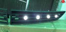 2 179 р. Разработка и создание уникальных дневных ходовых огней LED АвтоТК Audi A8 D4 дорестайлинг, седан (2009-2013) (4 LED/модуль, Цвет свечения: холодный белый, Выключение ДХО при габаритах, Взамен ПТФ). Увеличить фотографию 1