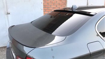 2 799 р. Козырек на заднее стекло АВТОКРАТ BMW 5 серия F11 дорестайлинг, универсал (2009-2013) (Неокрашенный). Увеличить фотографию 2