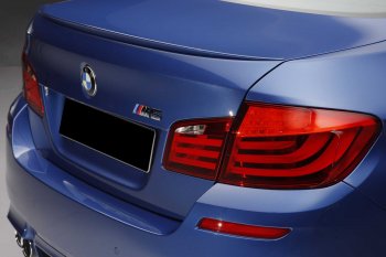3 399 р. Лип спойлер PRO АВТОКРАТ  BMW 5 серия ( F11,  F10) (2009-2013) (Неокрашенный). Увеличить фотографию 1