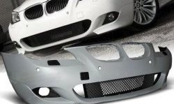 33 949 р. Передний бампер (рестайлинг) M-pakiet BMW 5 серия E60 седан дорестайлинг (2003-2007) (Неокрашенный). Увеличить фотографию 1