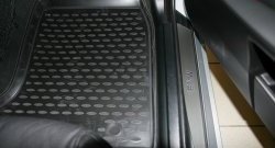3 р. Коврики в салон Element 4 шт. (полиуретан)  BMW 5 серия  E60 (2003-2007) (Черные). Увеличить фотографию 2