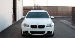 10 849 р. Накладка на передний бампер M-Performance  BMW 5 серия ( F11,  F10) (2009-2017) (Неокрашенная). Увеличить фотографию 7