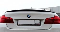8 799 р. Лип спойлер BSM  BMW 5 серия  F10 (2009-2013) (Неокрашенный). Увеличить фотографию 3