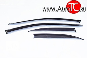 999 р. Комплект дефлекторов окон (ветровиков) 4 шт. (универсал) Russtal  BMW 3 серия  E46 (1998-2001)