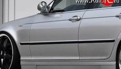 8 149 р. Пороги накладки Prior Design  BMW 3 серия  E46 (1998-2005) (Неокрашенные). Увеличить фотографию 7