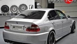 11 799 р. Задний бампер Prior Design BMW 3 серия E46 седан дорестайлинг (1998-2001) (Неокрашенный). Увеличить фотографию 1