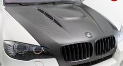 32 249 р. Пластиковый капот Hamman Style  BMW X5  E70 (2006-2013) (Неокрашенный). Увеличить фотографию 2