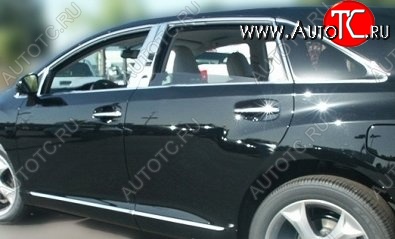 41 799 р. Накладки на стойки дверей СТ  BMW X5  E70 (2006-2013) (Неокрашенные)
