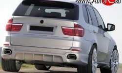 17 299 р. Задний бампер Hartge Style  BMW X5  E70 (2006-2013) (Неокрашенный). Увеличить фотографию 1