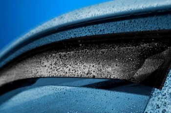 1 099 р. Дефлектора окон REIN (накладные)  Chevrolet Cruze  универсал (2012-2015). Увеличить фотографию 4