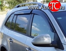 999 р. Комплект дефлекторов окон (ветровиков) 4 шт. Russtal Chevrolet Cruze универсал J308 (2012-2015)