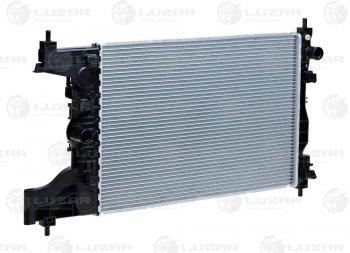 9 599 р. Радиатор двигателя LUZAR Chevrolet Cruze седан J300 (2009-2012). Увеличить фотографию 1