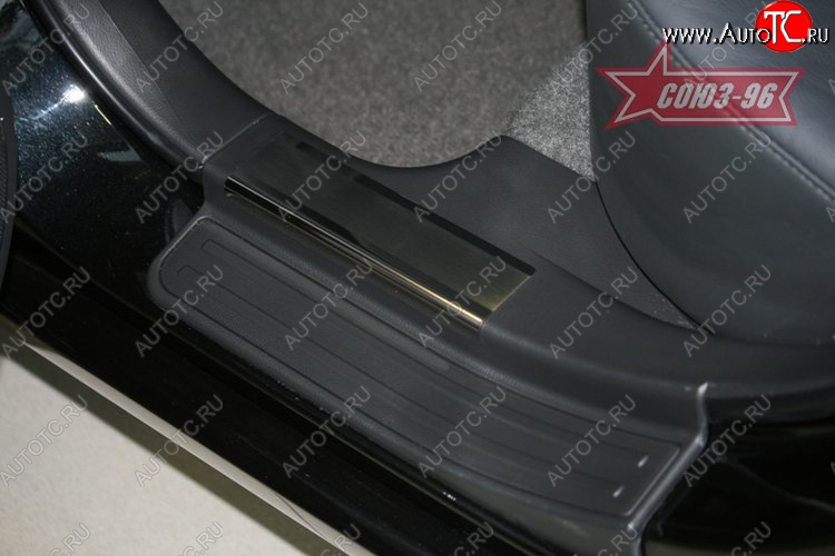 2 249 р. Накладки на внутреннюю пластиковую часть порога Souz-96  Chevrolet Epica  V250 (2006-2012)