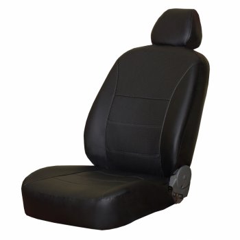 4 749 р. Чехлы на сиденья (экокожа, без заднего пк) ПЕТРОВ Орегон Chevrolet Lacetti седан (2002-2013) (черный). Увеличить фотографию 1