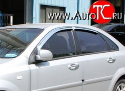 999 р. Комплект дефлекторов окон (ветровиков) 4 шт. Russtal  Chevrolet Lacetti  седан (2002-2013)