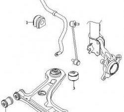 1 279 р. Полиуретановый сайлентблок нижнего рычага передней подвески (задний) Точка Опоры  Chevrolet Lacetti  седан - Rezzo. Увеличить фотографию 2