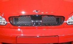 3 199 р. Решётка радиатора CT Chevrolet Lanos T100 седан (2002-2017) (Неокрашенная). Увеличить фотографию 1