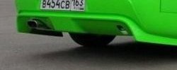 5 399 р. Задний бампер SX  Chevrolet Lanos ( T100,  T150,  седан) (1997-2017), Daewoo Sense  Т100 (1997-2008), ЗАЗ Chance  седан (2009-2017), ЗАЗ Sens  седан (2007-2017) (Неокрашенный). Увеличить фотографию 1