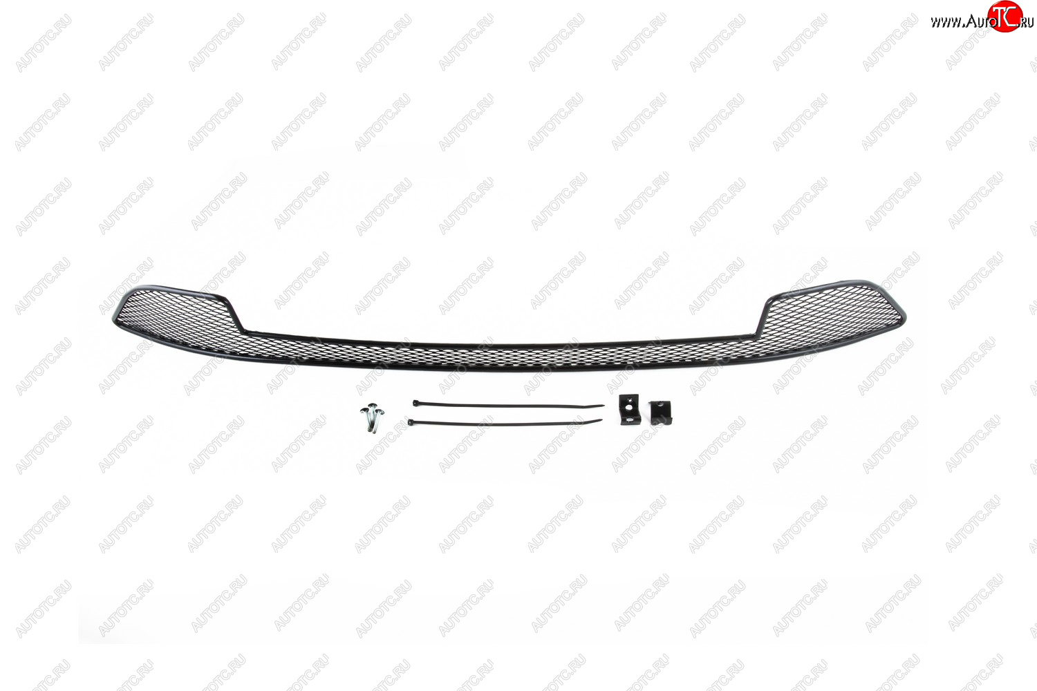 1 839 р. Сетка на бампер внешняя Arbori  Datsun mi-DO (2014-2024) (Черная 15 мм)