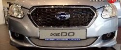 Сетка на бампер Russtal (хром) Datsun on-DO дорестайлинг (2014-2019)