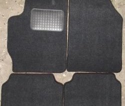 Комплект универсальных ковриков в салон Element №4. (текстиль) CITROEN C4  дорестайлинг, хэтчбэк 5 дв. (2004-2008)