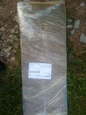 419 р. Сетка алюминиевая универсальная ЭКО (ромб, 10 мм, черная) Great Wall Hover  дорестайлинг (2006-2010) (400x1000 mm). Увеличить фотографию 6
