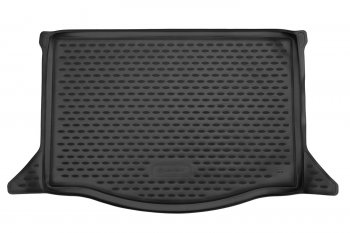 1 799 р. Коврик багажника Element (полиуретан)  Honda Fit  GE (2007-2010) (Черный). Увеличить фотографию 1
