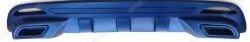 3 249 р. Диффузор заднего бампера Master-Tuning  KIA Rio  3 QB (2011-2015) (Неокрашенная). Увеличить фотографию 1