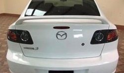 4 949 р. Спойлер CT  Mazda 3/Axela  BK (2003-2009) (Неокрашенный). Увеличить фотографию 2