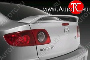 4 949 р. Спойлер CT  Mazda 3/Axela  BK (2003-2009) (Неокрашенный)