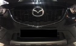 2 349 р. Накладка на передний бампер СТ v4 v4  Mazda CX-5  KE (2011-2014) (Неокрашенная). Увеличить фотографию 4
