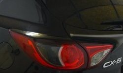 1 499 р. Реснички на фонари CT  Mazda CX-5  KE (2011-2017). Увеличить фотографию 1