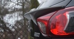 5 699 р. Лип спойлер CT  Mazda CX-5  KE (2011-2017) (Неокрашенный). Увеличить фотографию 5