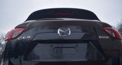 5 699 р. Лип спойлер CT  Mazda CX-5  KE (2011-2017) (Неокрашенный). Увеличить фотографию 7