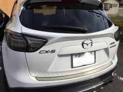 10 349 р. Спойлер TOPLINE  Mazda CX-5  KE (2011-2017) (Неокрашенный). Увеличить фотографию 1