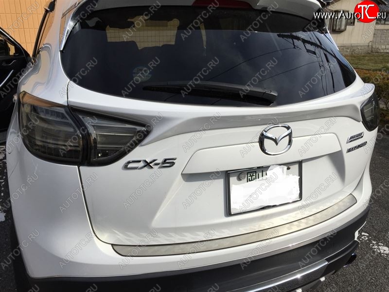 10 349 р. Спойлер TOPLINE  Mazda CX-5  KE (2011-2017) (Неокрашенный)