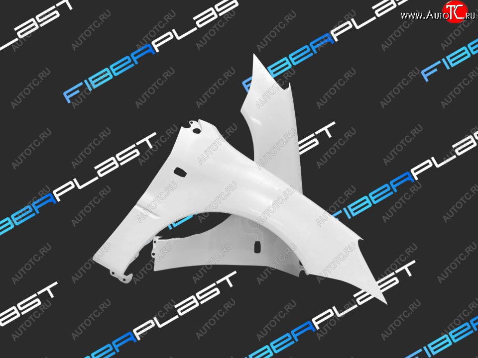 9 949 р. Переднее правое крыло (стеклопластик, EU) Fiberplast  Mitsubishi Lancer  9 (2003-2009)