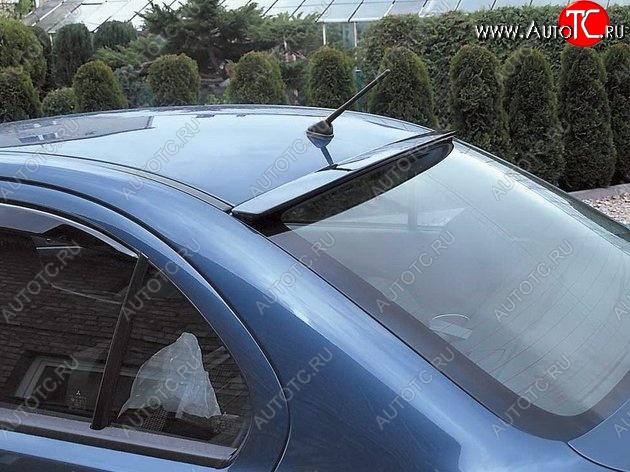 4 599 р. Козырёк на заднее стекло CT  Mitsubishi Lancer  10 (2007-2017) (Неокрашенный)
