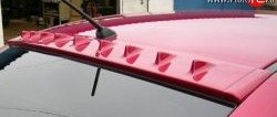 2 149 р. Козырёк на заднее стекло EVO 9 зубьев  Mitsubishi Lancer  10 (2007-2017) (Неокрашенный). Увеличить фотографию 1