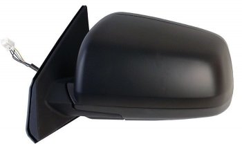 3 299 р. Боковое левое зеркало заднего вида SAT (обогрев, 5 контактов) Mitsubishi Lancer 10 седан дорестайлинг (2007-2010) (Неокрашенное). Увеличить фотографию 1
