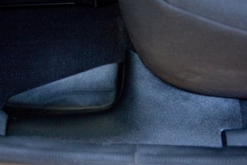 1 899 р. Накладки на ковролин АртФорм  Renault Logan  2 (2014-2018) (Задние). Увеличить фотографию 4