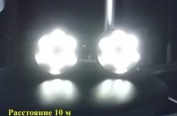 2 179 р. Разработка и создание уникальных дневных ходовых огней LED АвтоТК Chevrolet Equinox 2 дорестайлинг (2010-2015) (4 LED/модуль, Цвет свечения: холодный белый, Выключение ДХО при габаритах, Взамен ПТФ). Увеличить фотографию 9