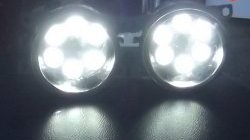 2 179 р. Разработка и создание уникальных дневных ходовых огней LED АвтоТК BMW 3 серия E36 седан (1990-2000) (4 LED/модуль, Цвет свечения: холодный белый, Выключение ДХО при габаритах, Взамен ПТФ). Увеличить фотографию 10