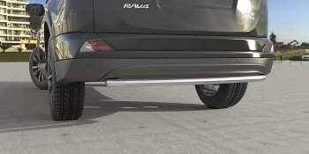 13 999 р. Защита заднего бампера (диаметр 57 мм) Arbori Toyota RAV4 XA40 5 дв. рестайлинг (2015-2019). Увеличить фотографию 1