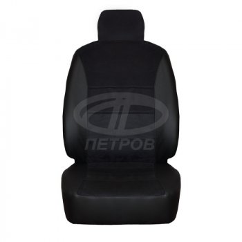 Чехлы сидений универсальные (экокожа/алькантара) ПЕТРОВ Орегон Mazda 6 GJ дорестайлинг седан (2012-2015)