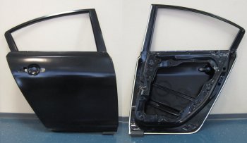 18 999 р. Правая задняя дверь BodyParts  Mazda 3/Axela  BK (2003-2009) (Неокрашенная). Увеличить фотографию 1