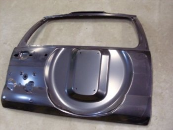 Крышка багажника SPARD (с нишей под запасное колесо) Toyota Land Cruiser Prado J120 (2002-2009)