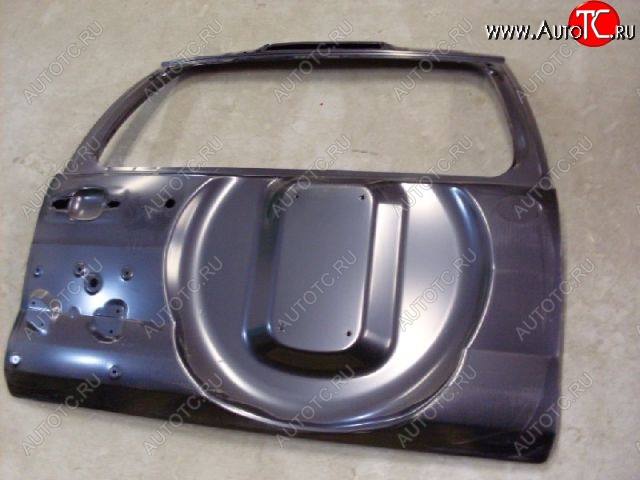 21 099 р. Крышка багажника SPARD (с нишей под запасное колесо)  Toyota Land Cruiser Prado  J120 (2002-2009) (Неокрашенная)